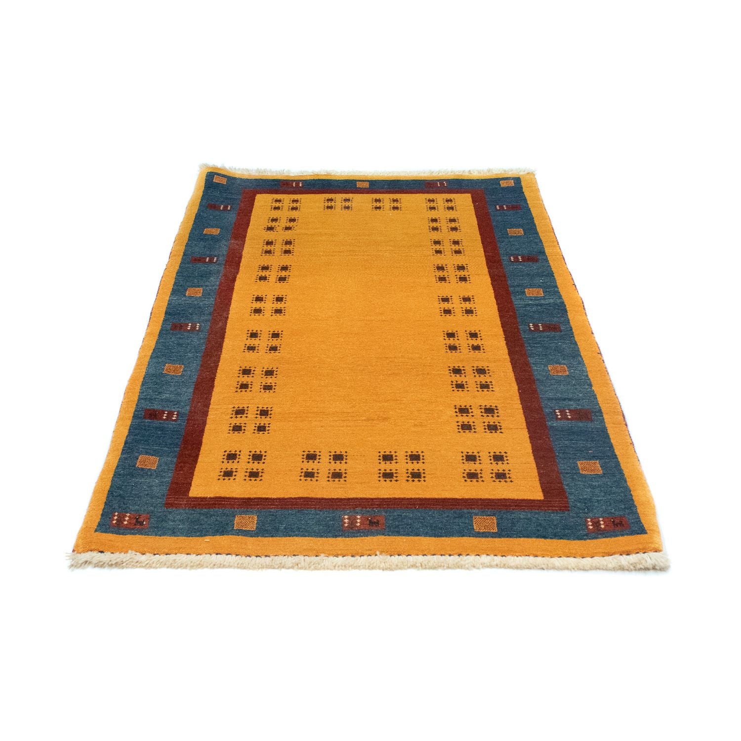 Gabbeh Teppich - Perser 194 x 103 cm - gold