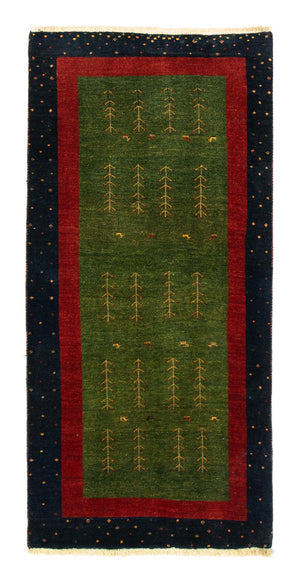 Gabbeh Teppich - Perser 203 x 94 cm - mehrfarbig