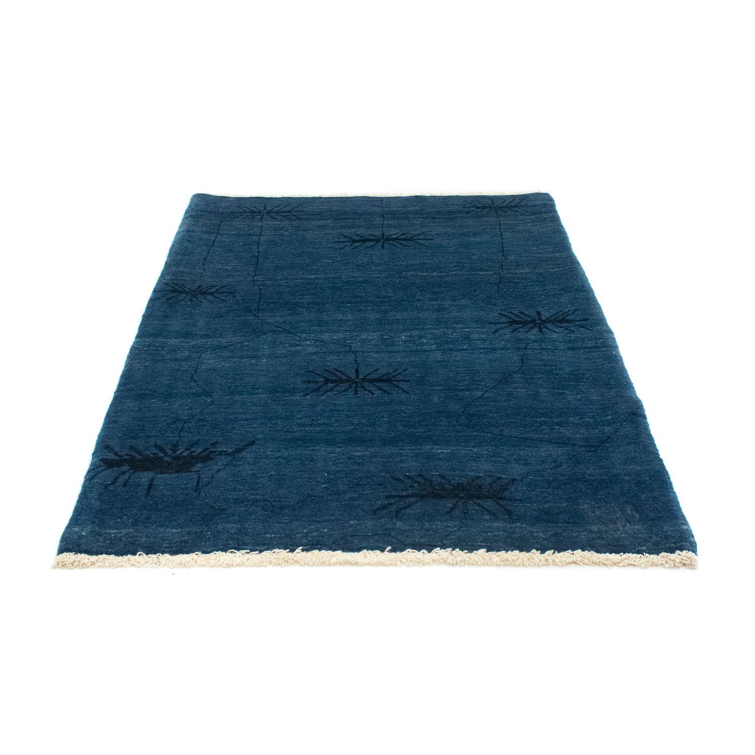 Gabbeh Teppich - Perser 150 x 102 cm - dunkelblau
