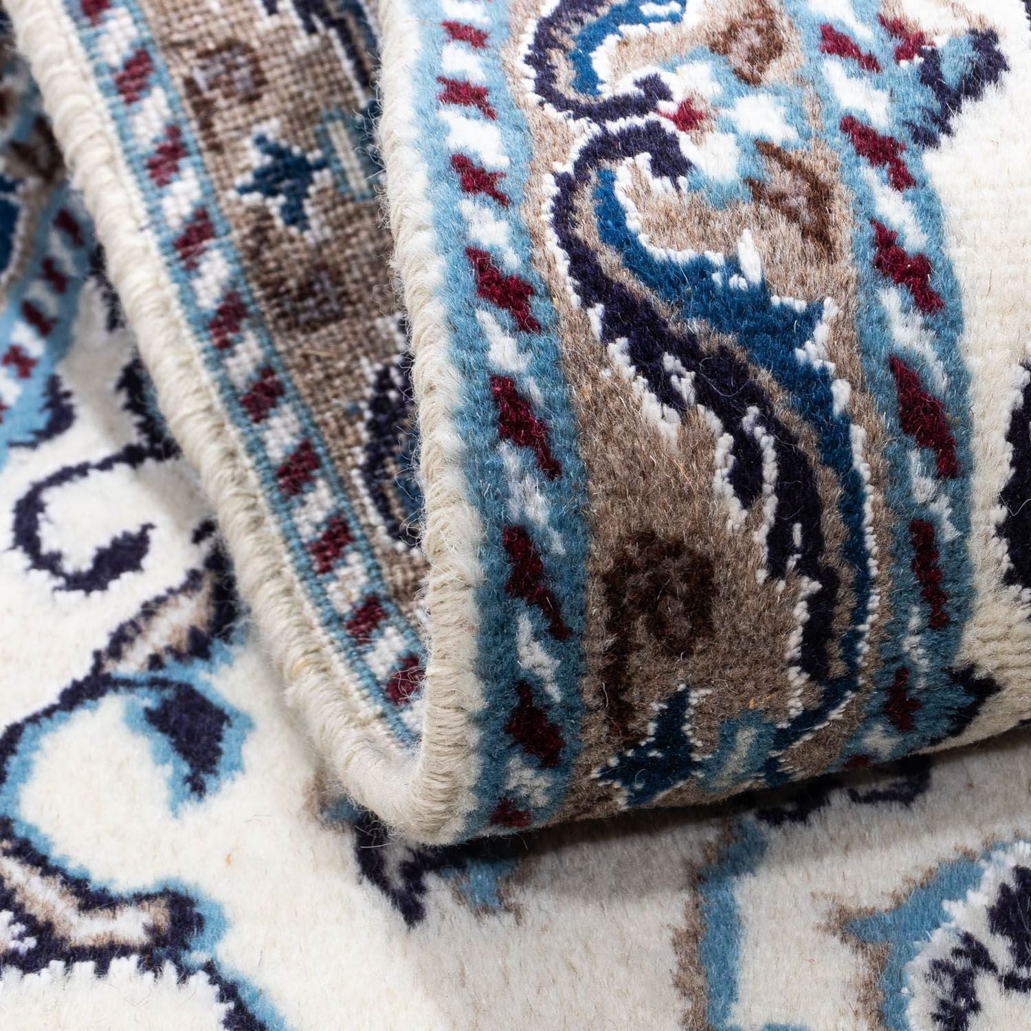 Perserteppich - Nain 146 x 67 cm - beige