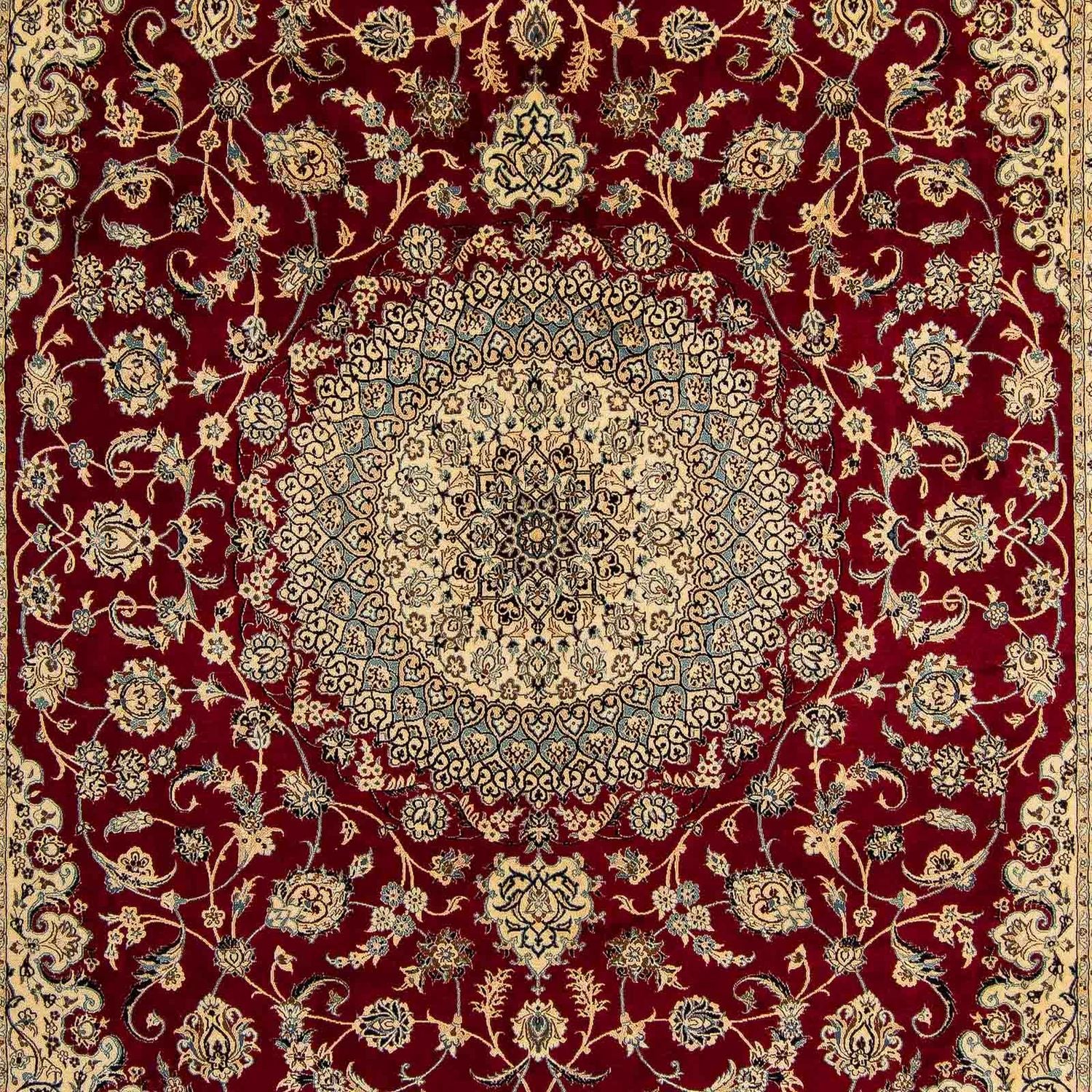 Perserteppich - Nain - Royal 408 x 300 cm Wohnzimmer Teppich