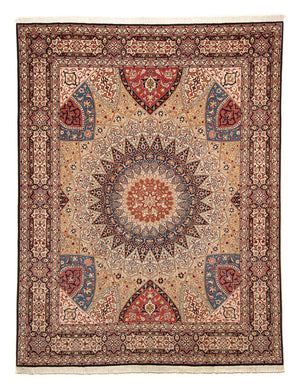 Perserteppich - Täbriz - Royal 251 x 203 cm Wohnzimmer Teppich
