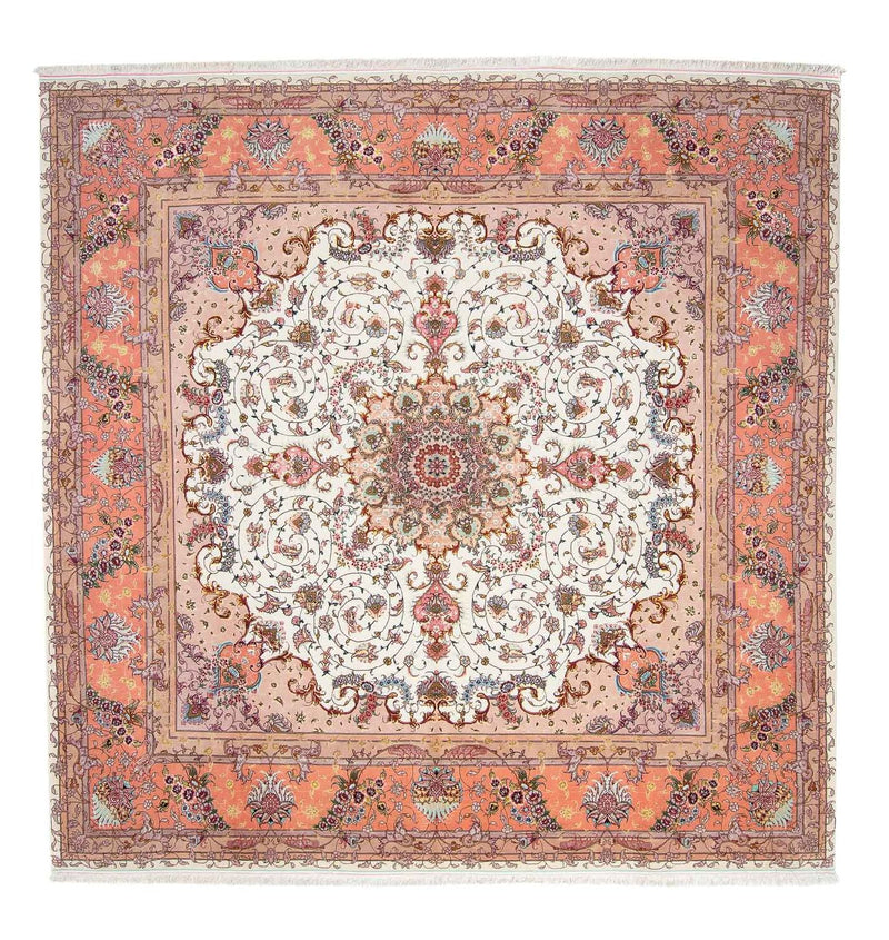 Perserteppich - Täbriz - Royal 300 x 298 cm Teppich Quadratisch