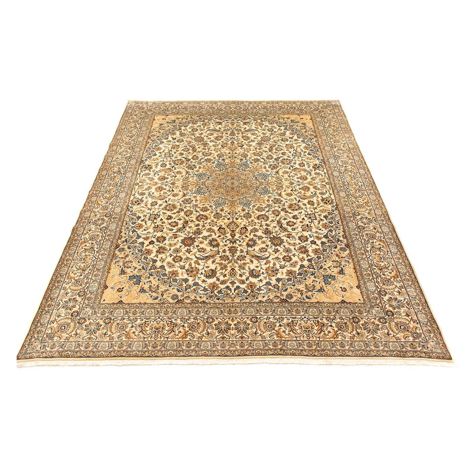 Vintage Teppich 396 x 308 cm Wohnzimmer Teppich