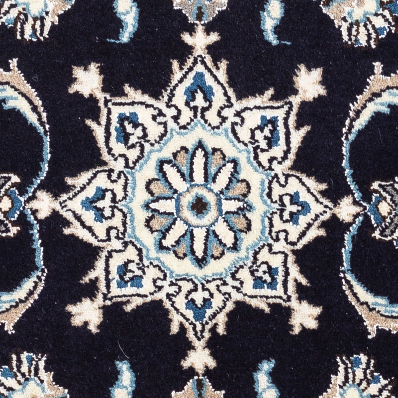 Perserteppich - Nain 142 x 62 cm - dunkelblau