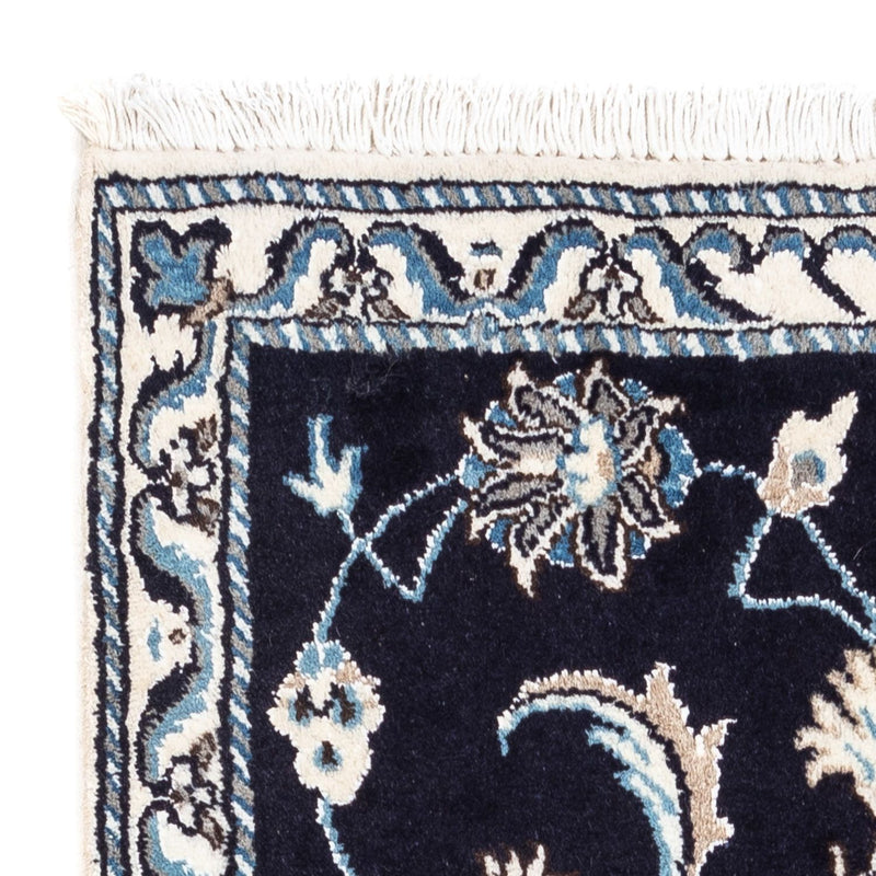 Perserteppich - Nain 142 x 62 cm - dunkelblau