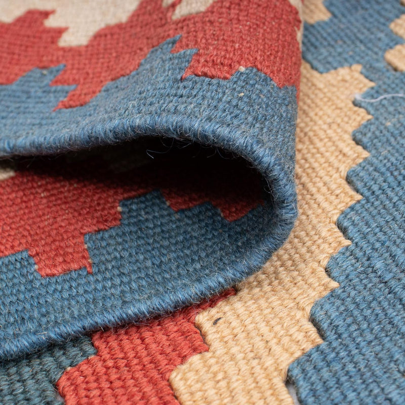 Kelim Teppich - Oriental 183 x 124 cm - blau