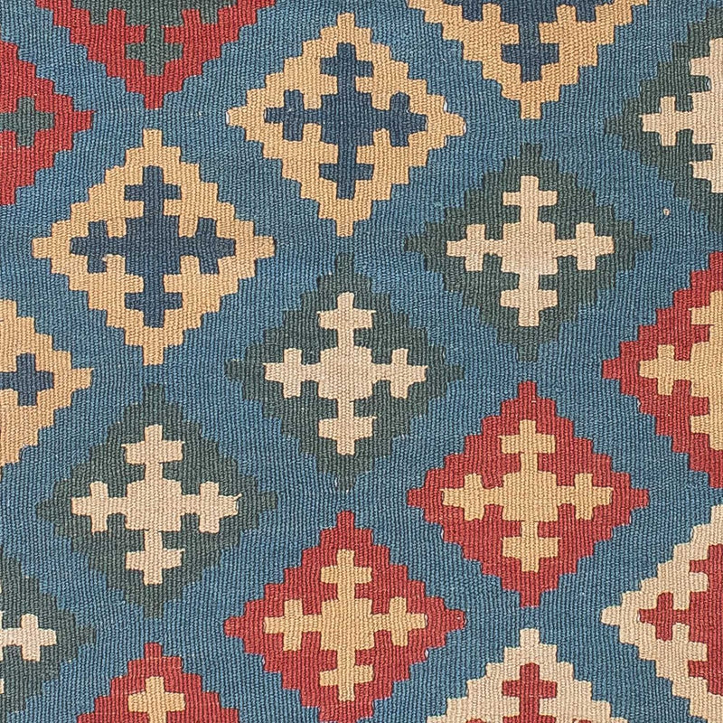 Kelim Teppich - Oriental 178 x 128 cm - blau