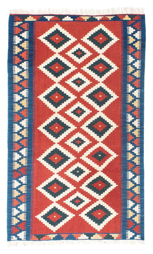 Kelim Teppich - Oriental 156 x 98 cm - rot