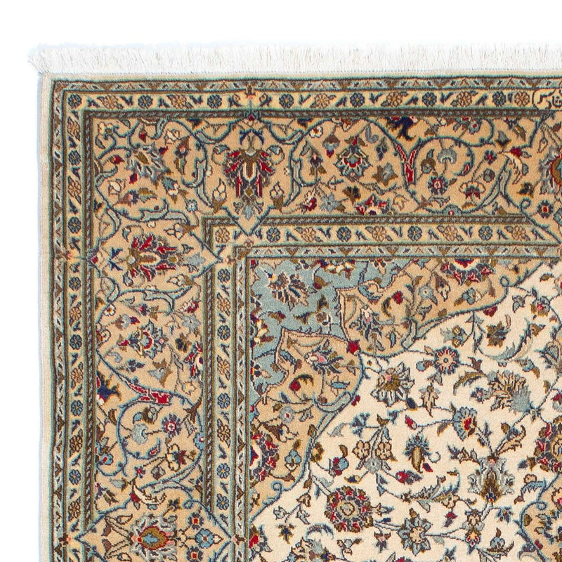 Perserteppich - Keshan 216 x 142 cm - beige