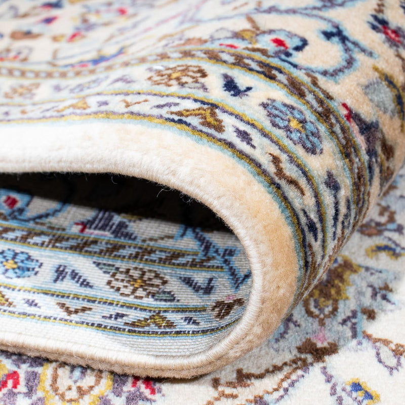 Perserteppich - Keshan 216 x 142 cm - beige