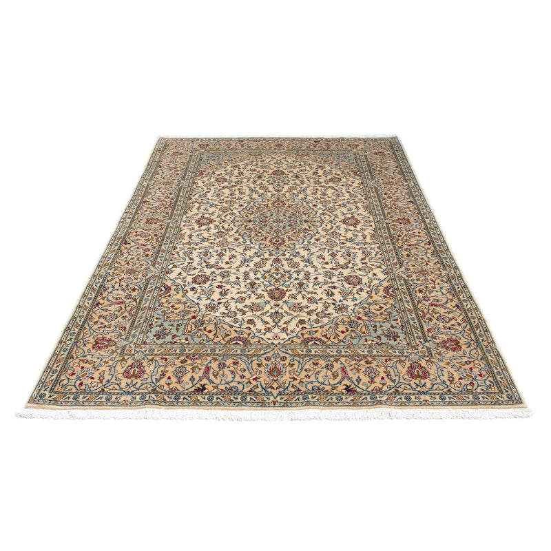 Perserteppich - Keshan 216 x 142 cm - beige