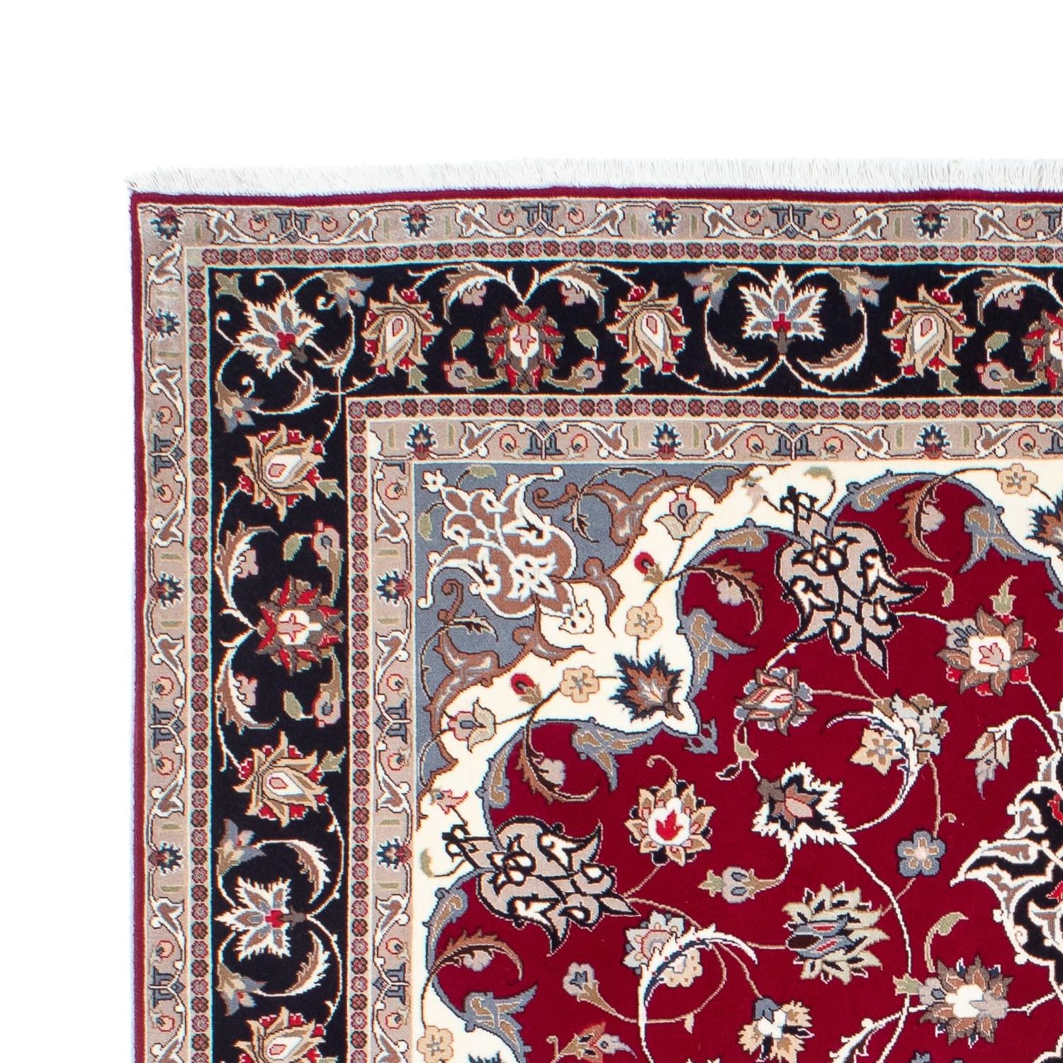 Perserteppich - Täbriz - Royal 198 x 154 cm Teppichbrücke