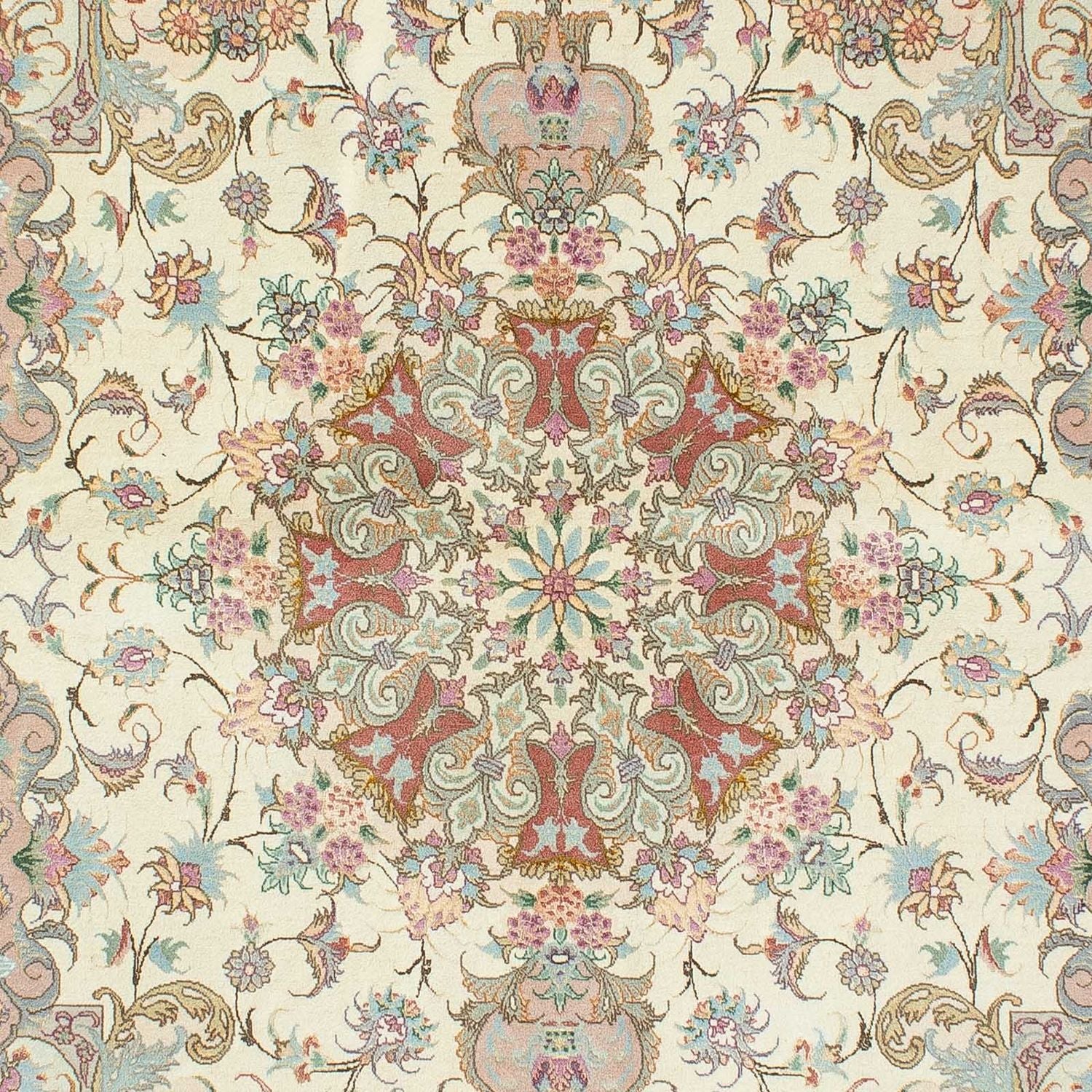 Perserteppich - Täbriz - Royal 203 x 151 cm Teppichbrücke