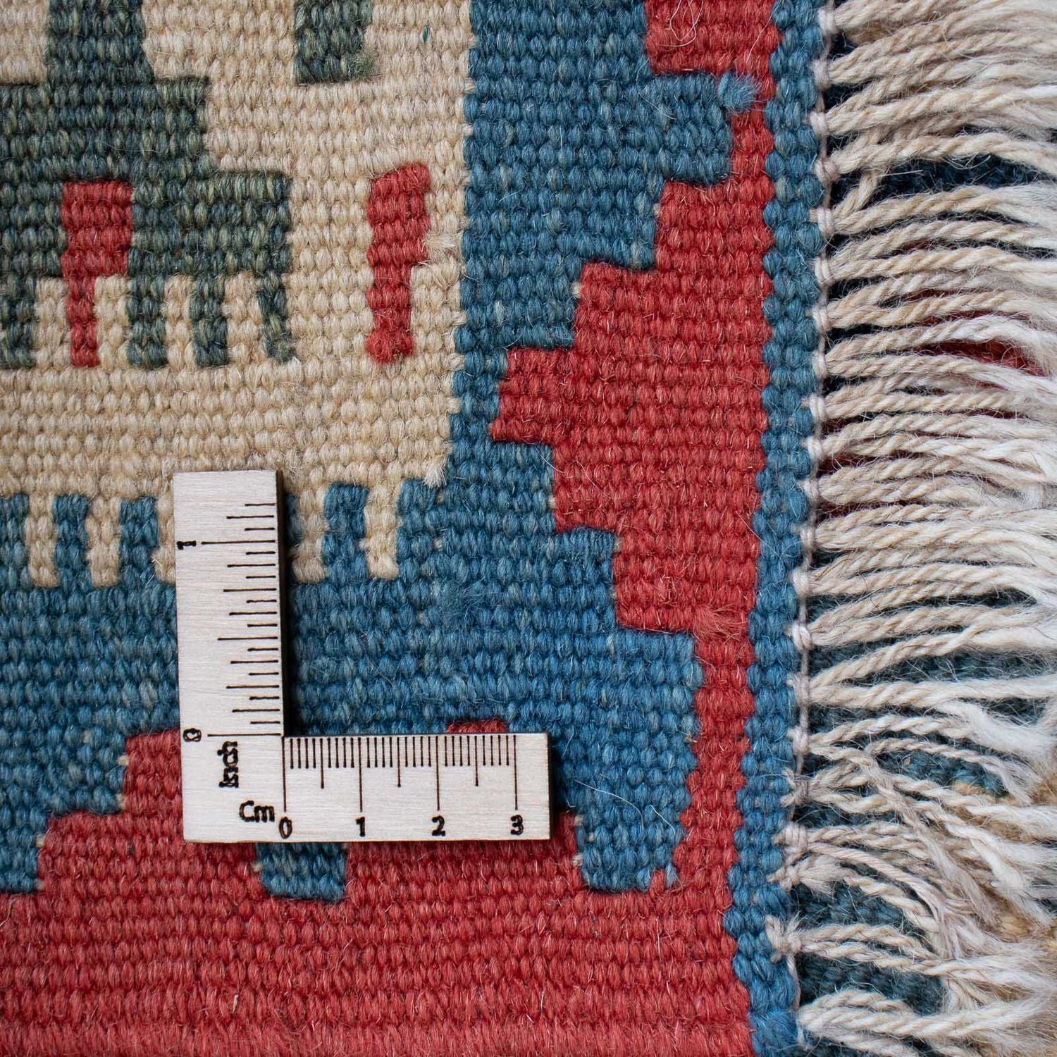 Kelim Teppich - Oriental 174 x 123 cm - blau