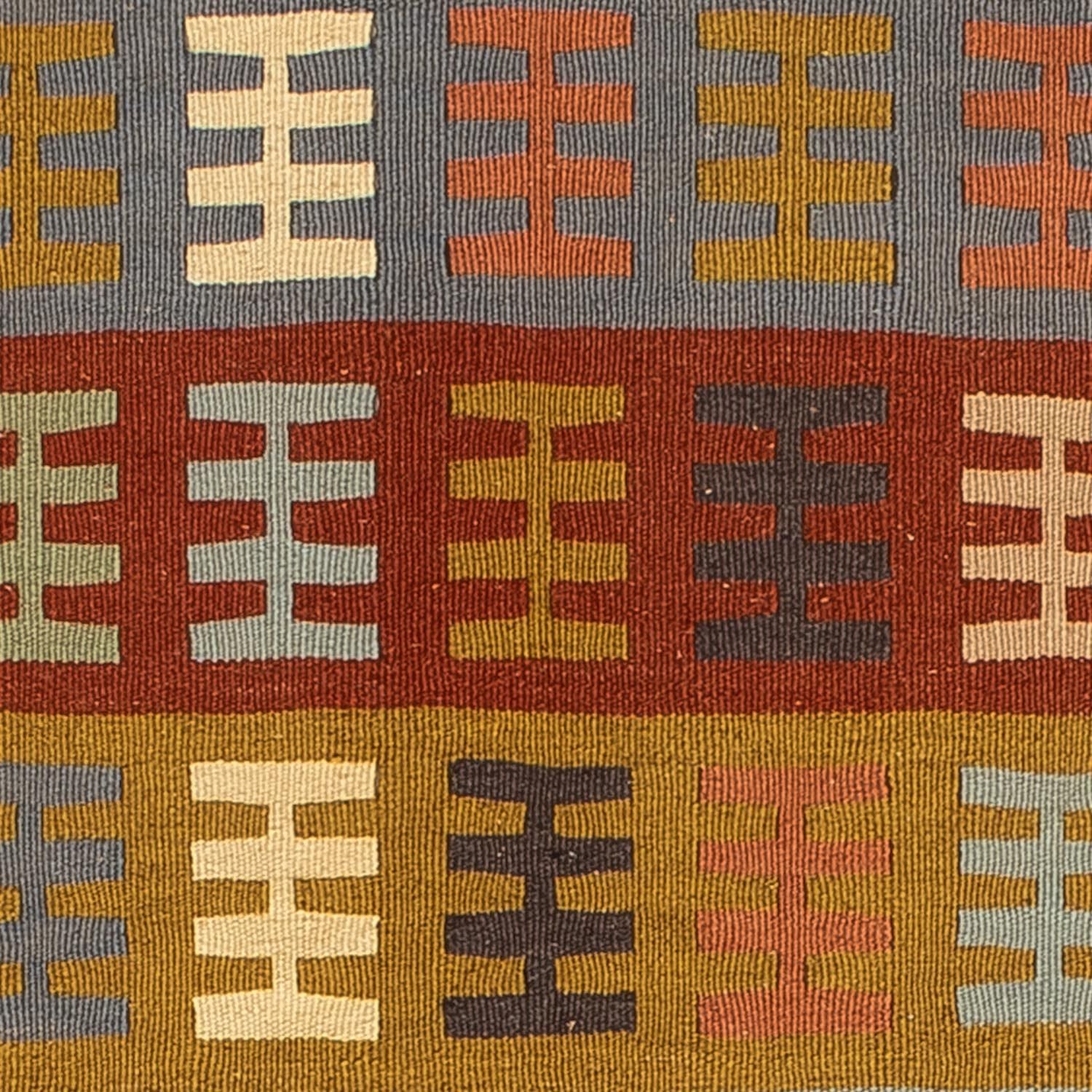 Kelim Teppich - Oriental 156 x 100 cm - mehrfarbig
