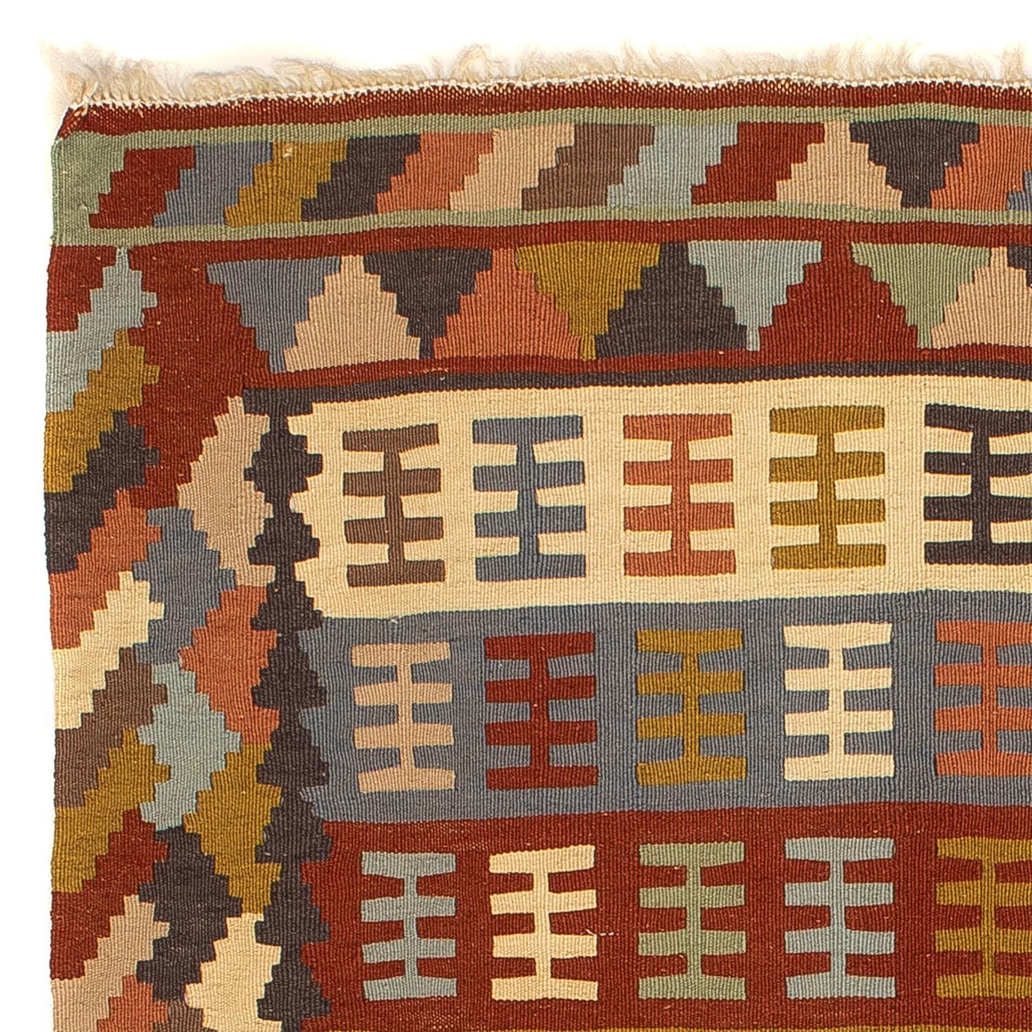 Kelim Teppich - Oriental 156 x 100 cm - mehrfarbig