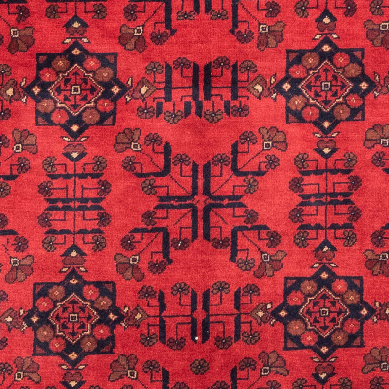 Afghan Teppich - Kunduz 184 x 127 cm - rot