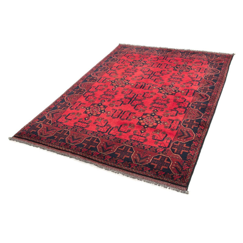 Afghan Teppich - Kunduz 184 x 127 cm - rot