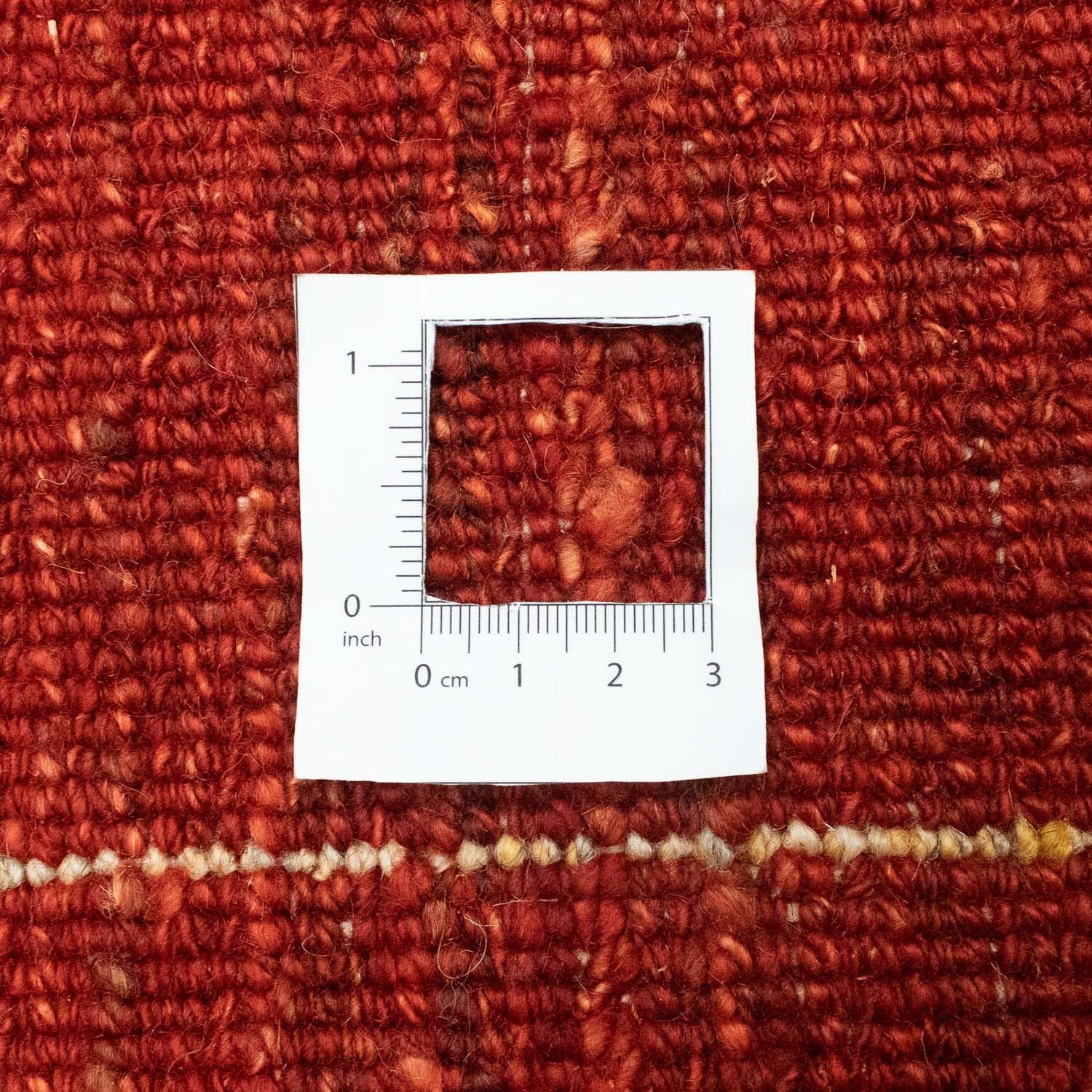 Gabbeh Teppich - Perser 194 x 146 cm - rot