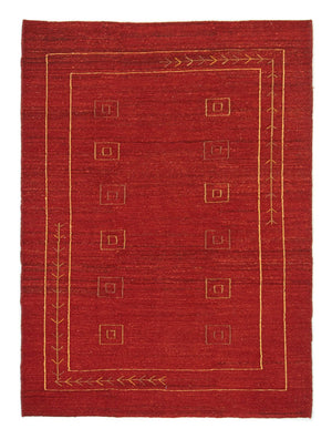 Gabbeh Teppich - Perser 196 x 143 cm - rot
