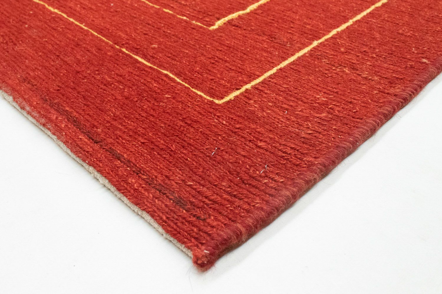 Gabbeh Teppich - Perser 196 x 143 cm - rot
