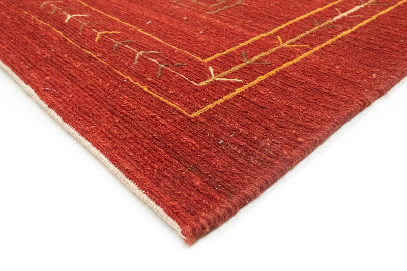 Gabbeh Teppich - Perser 196 x 146 cm - rot