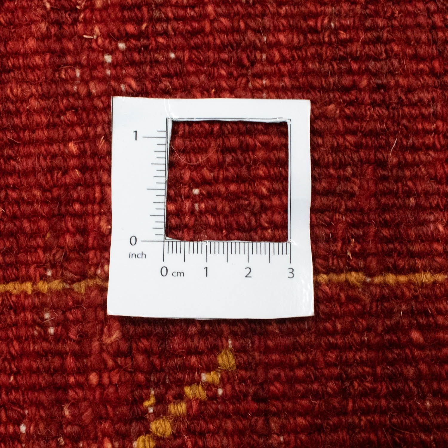 Gabbeh Teppich - Perser 196 x 146 cm - rot