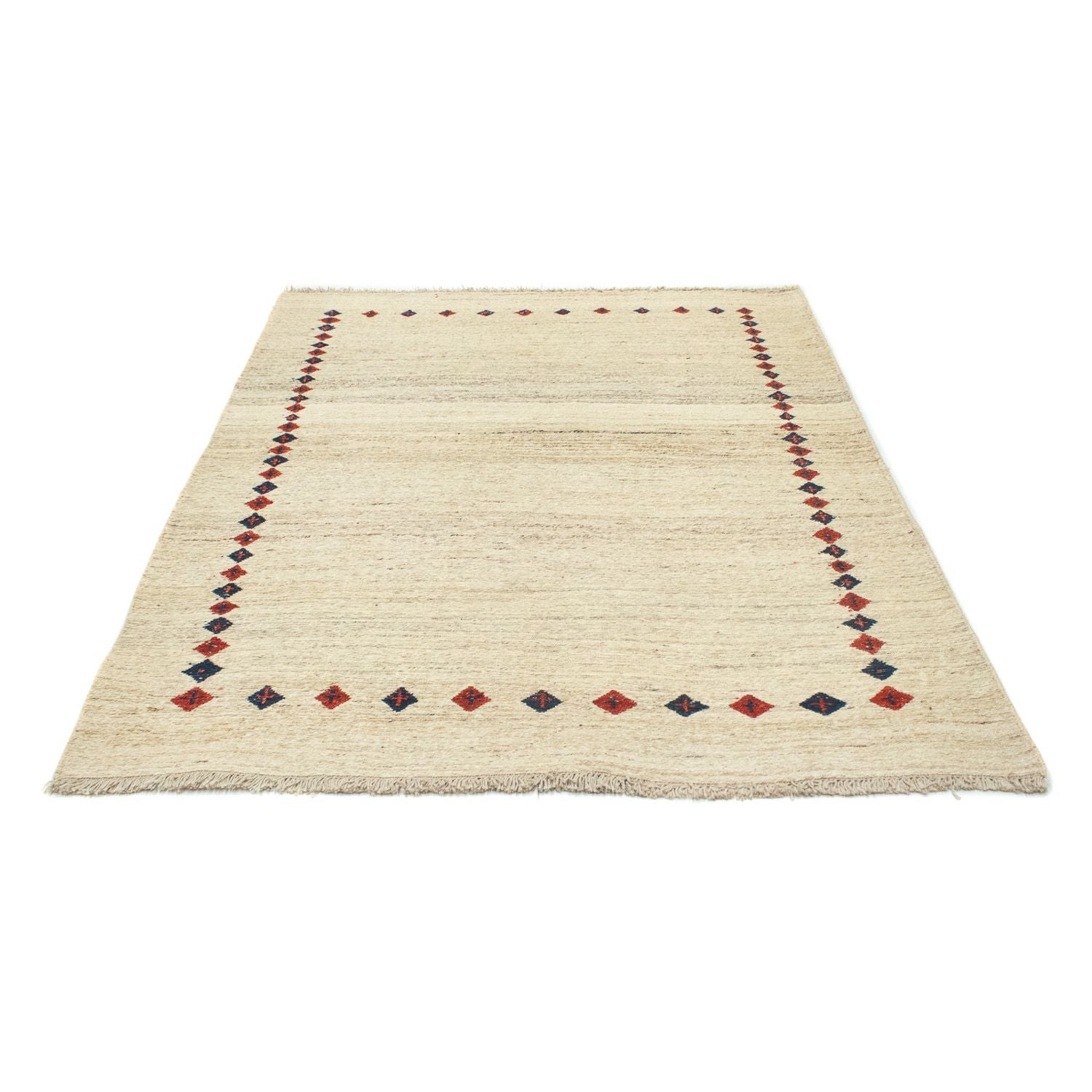 Gabbeh Teppich - Perser 192 x 148 cm - beige