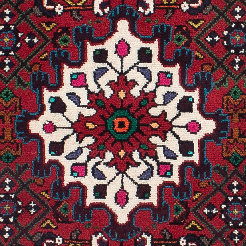 Perserteppich - Nomadic 298 x 72 cm - dunkelrot