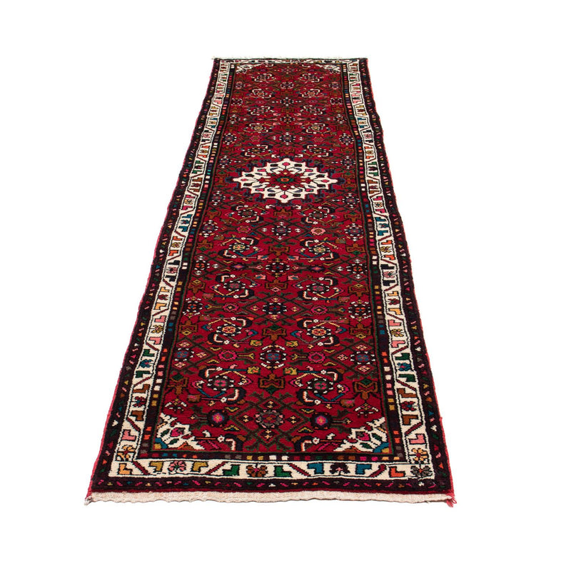 Perserteppich - Nomadic 298 x 72 cm - dunkelrot