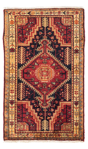 Perserteppich - Nomadic 126 x 76 cm - rot