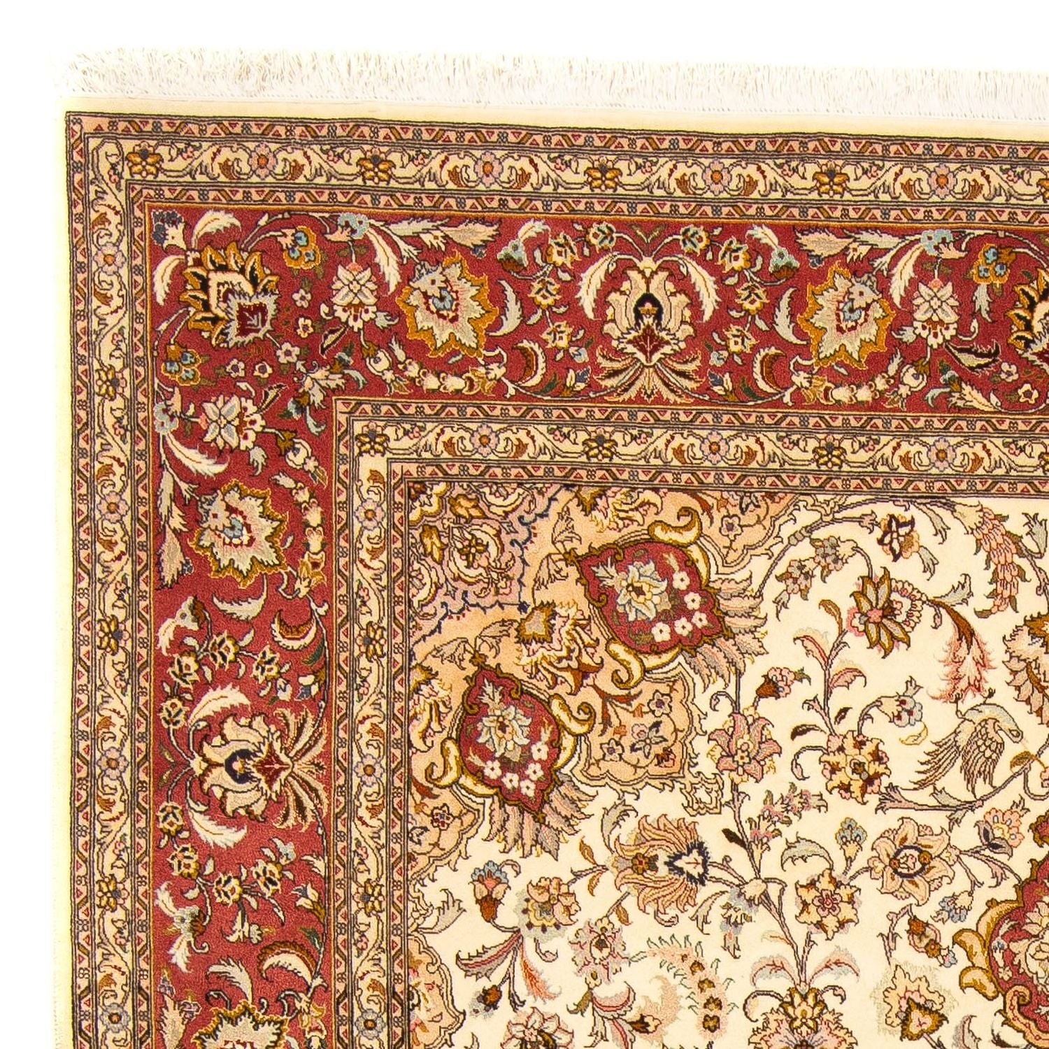Perserteppich - Täbriz - Royal 250 x 198 cm Teppich Wohnzimmer