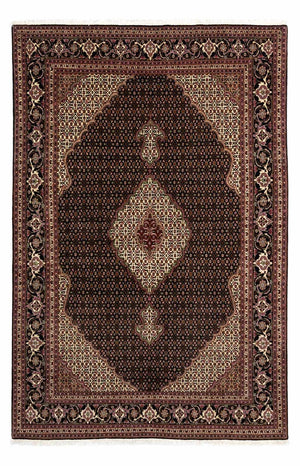Perserteppich - Täbriz - Royal 298 x 207 cm - dunkelblau