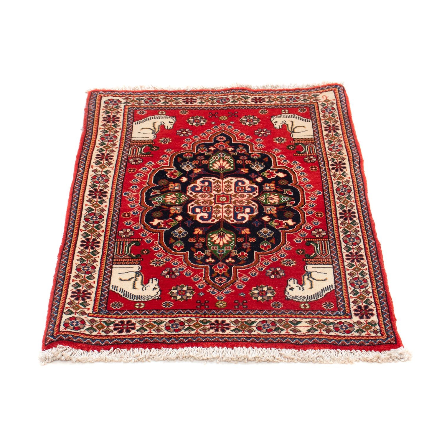 Gabbeh Teppich - Kaschkuli Perser 88 x 61 cm