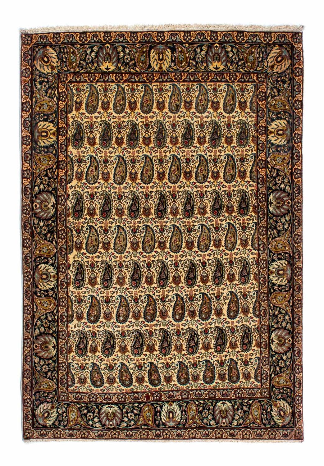 Seidenteppich - Ghom Seide - Premium 195 x 135 cm Teppichbrücke