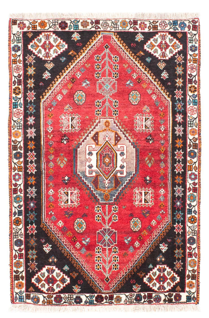 Perserteppich - Nomadic 152 x 102 cm - rot