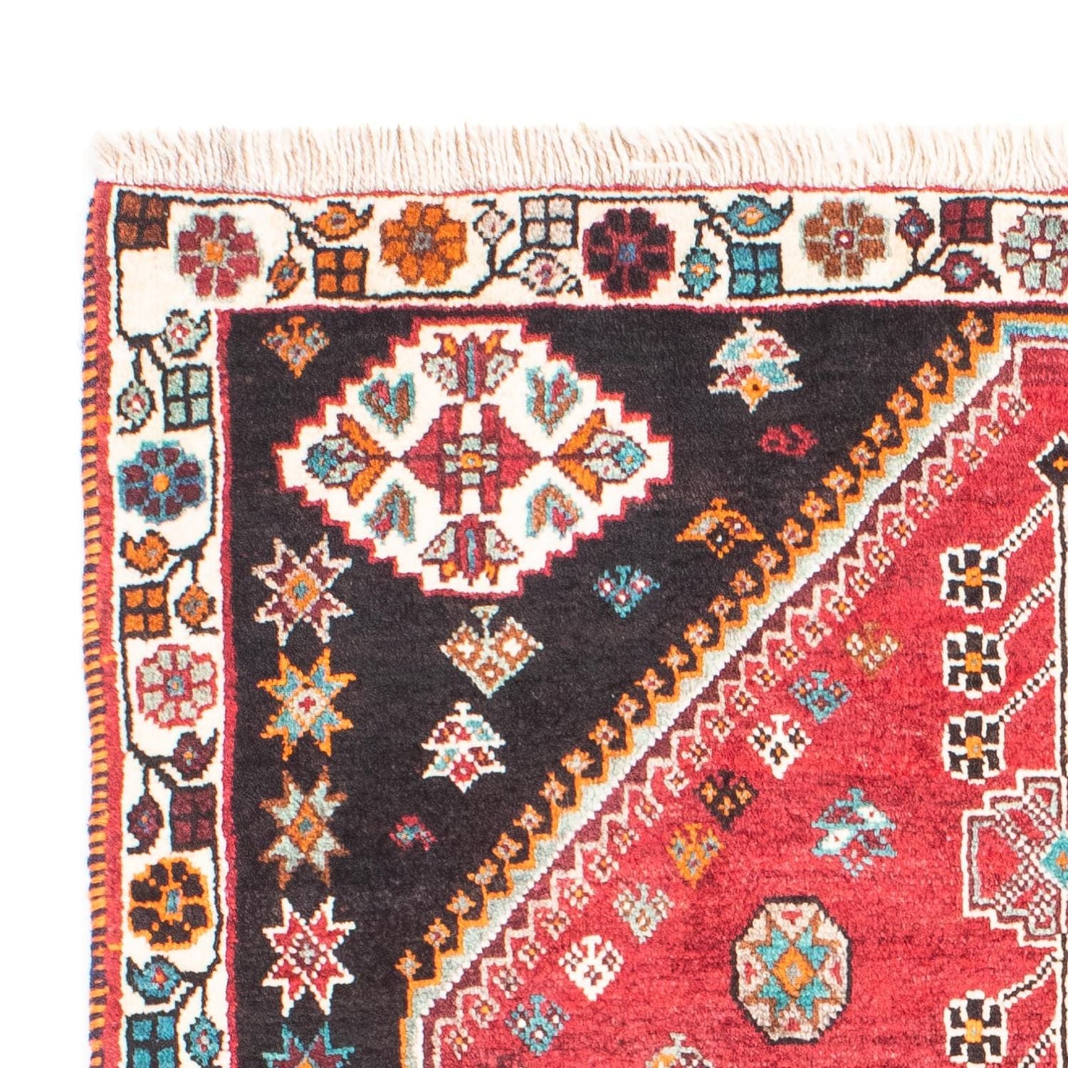Perserteppich - Nomadic 152 x 102 cm - rot