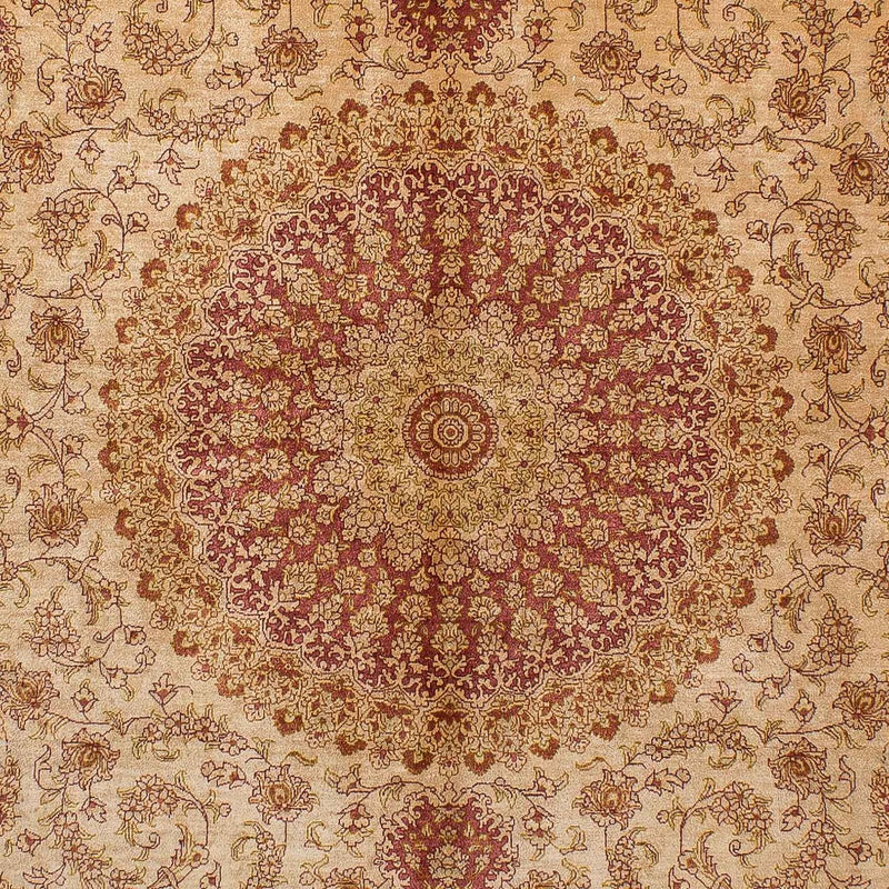 Seidenteppich - Ghom Seide - Premium 237 x 154 cm Teppich Wohnzimmer
