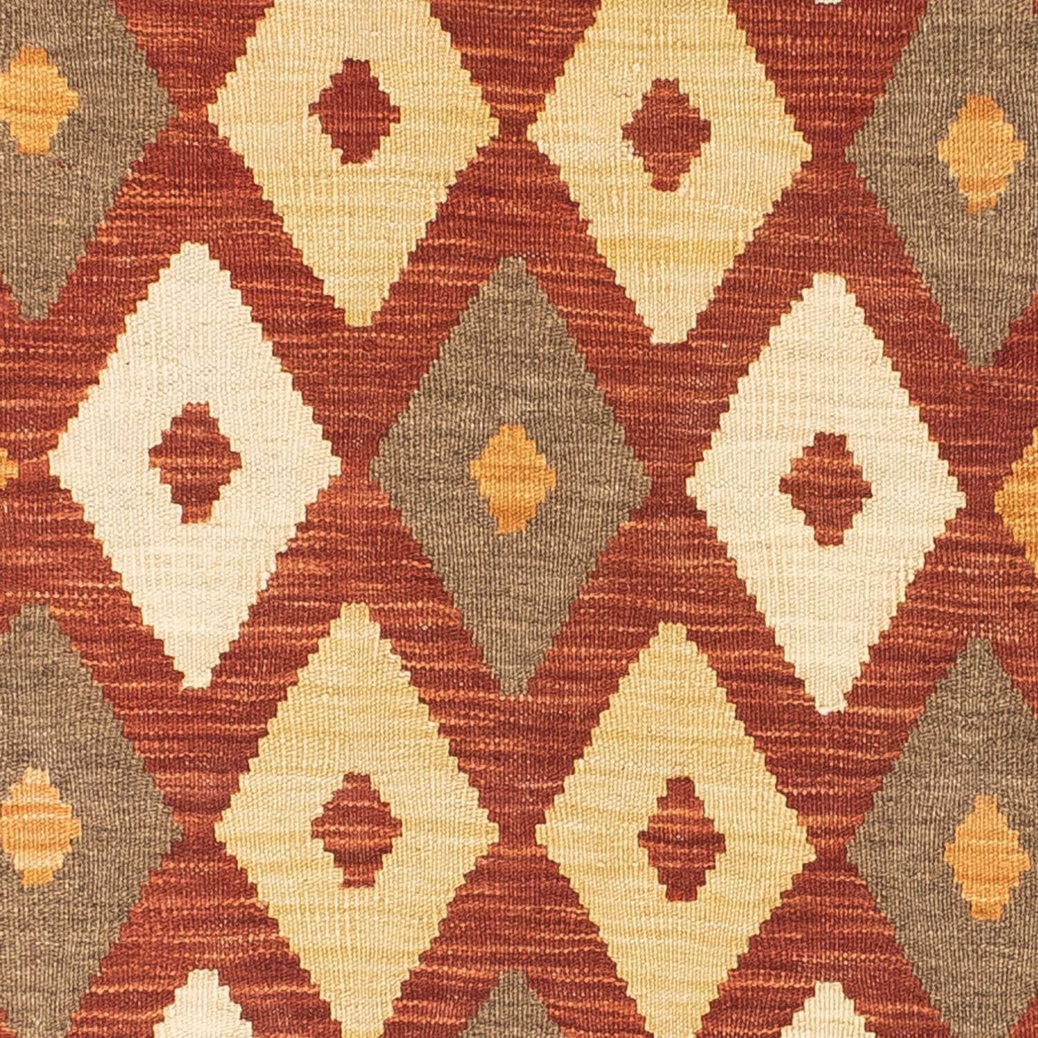 Kelim Teppich - Oriental 193 x 73 cm - rost