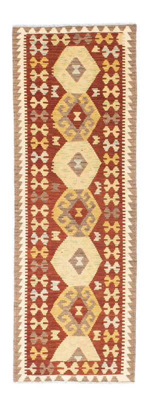 Kelim Teppich - Oriental 195 x 67 cm - rost