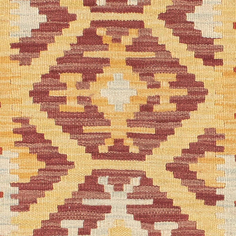 Kelim Teppich - Splash 203 x 63 cm - mehrfarbig