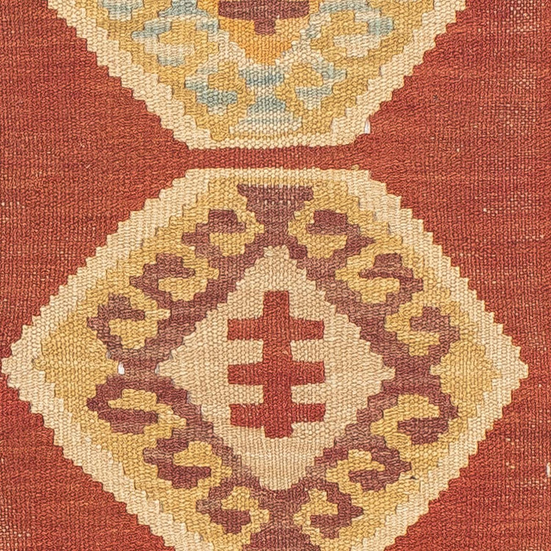 Kelim Teppich - Splash 192 x 63 cm - mehrfarbig