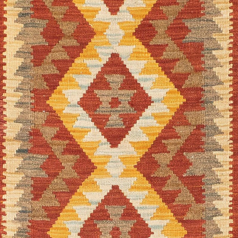 Kelim Teppich - Oriental 192 x 76 cm - rost