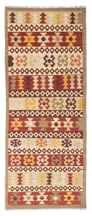 Kelim Teppich - Oriental 194 x 75 cm - mehrfarbig