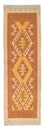 Kelim Teppich - Splash 202 x 62 cm - rost