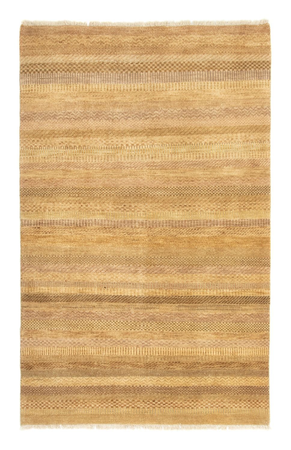 Gabbeh Teppich - Indus 192 x 124 cm - hellbraun