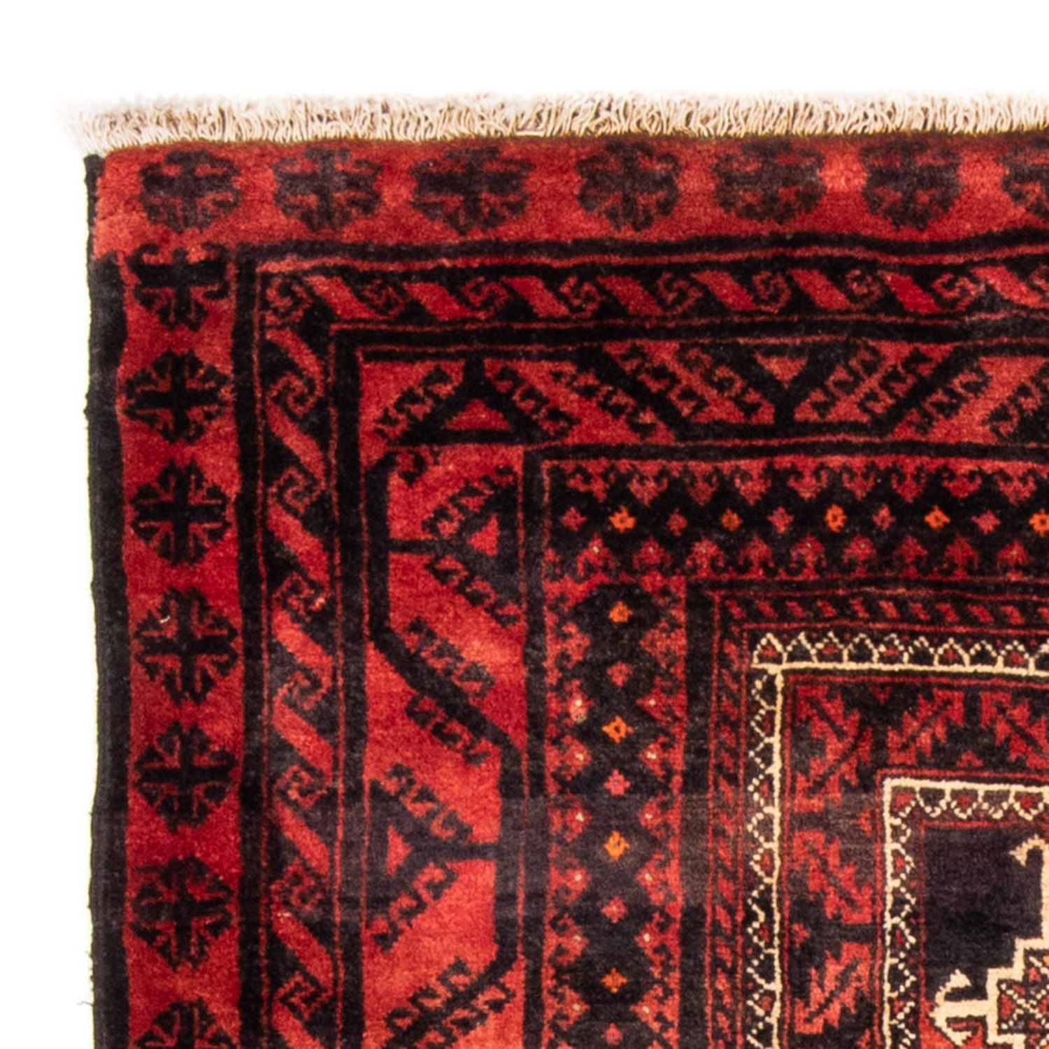Belutsch Teppich 236 x 127 cm - rot