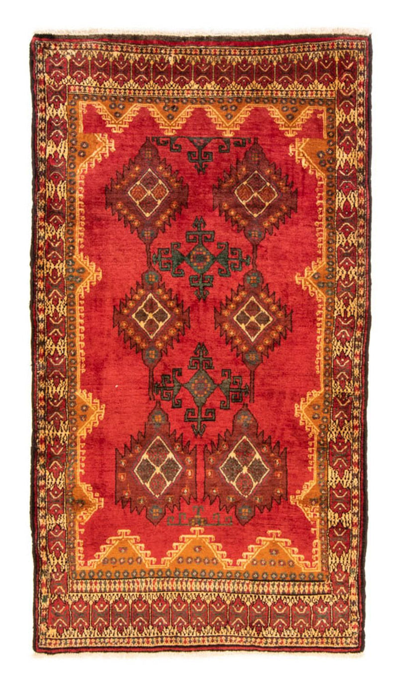 Belutsch Teppich 202 x 111 cm - rot