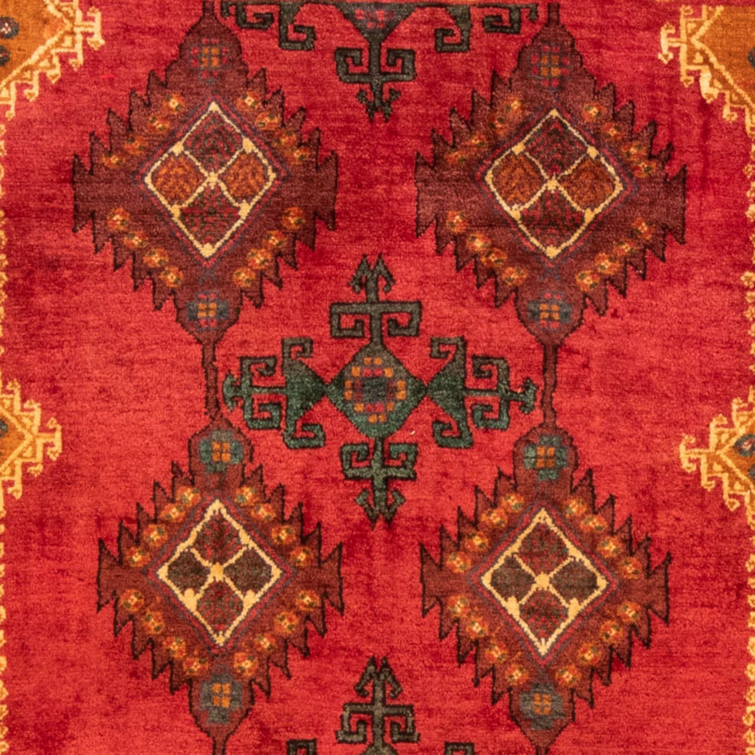 Belutsch Teppich 202 x 111 cm - rot